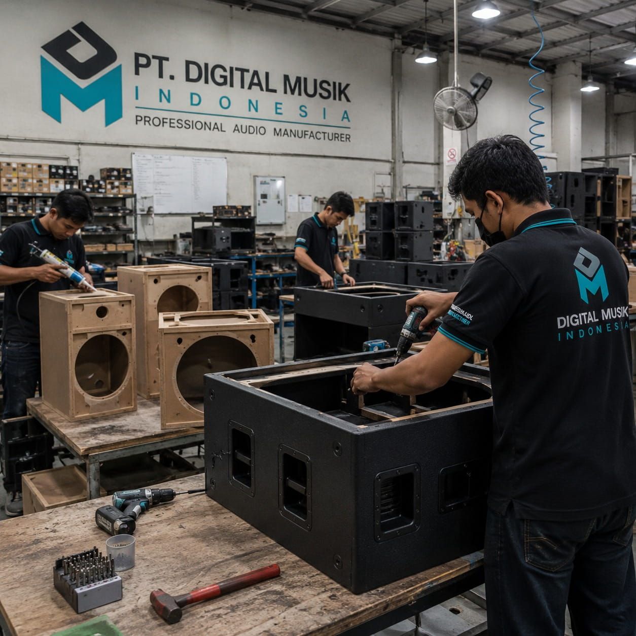 Fasilitas produksi Digital Musik