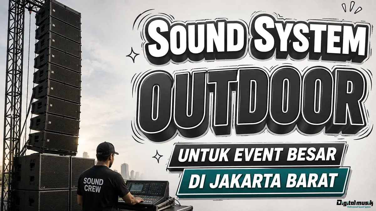 Sound System Outdoor untuk Event Besar di Jakarta Barat