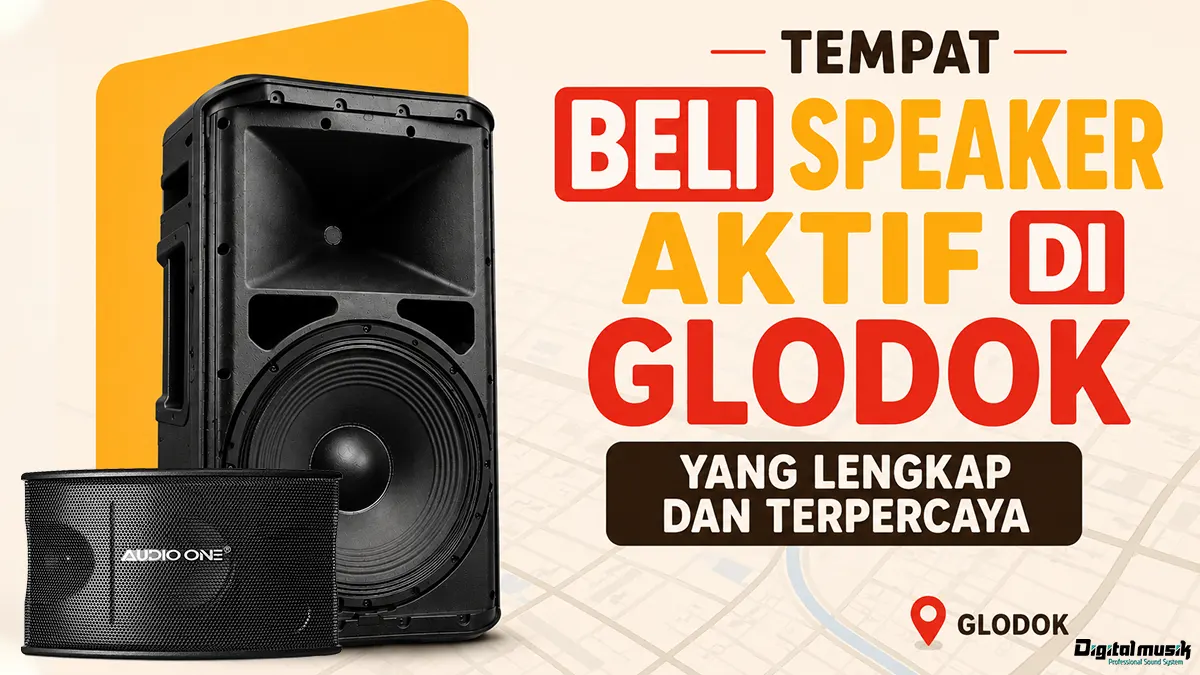 Tempat Beli Speaker Aktif di Glodok yang Lengkap dan Terpercaya