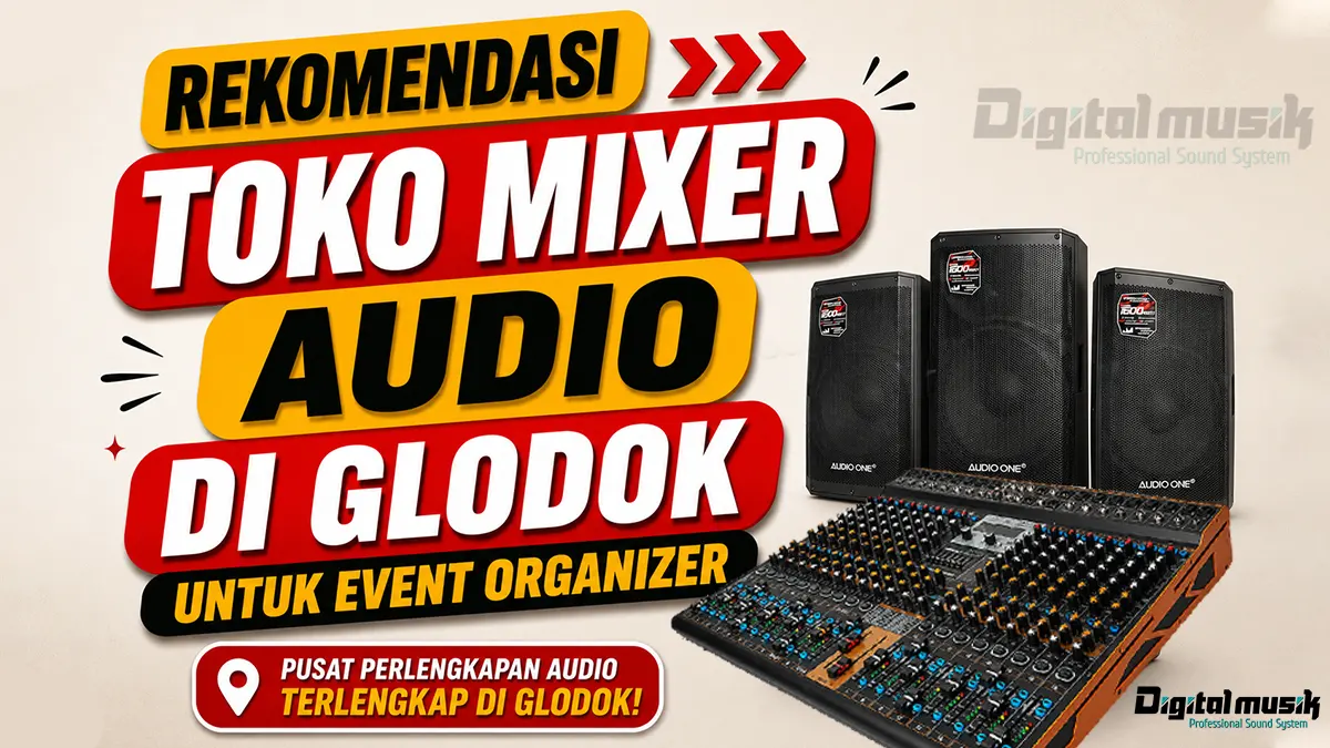 Rekomendasi Toko Mixer Audio di Glodok untuk Event Organizer Profesional