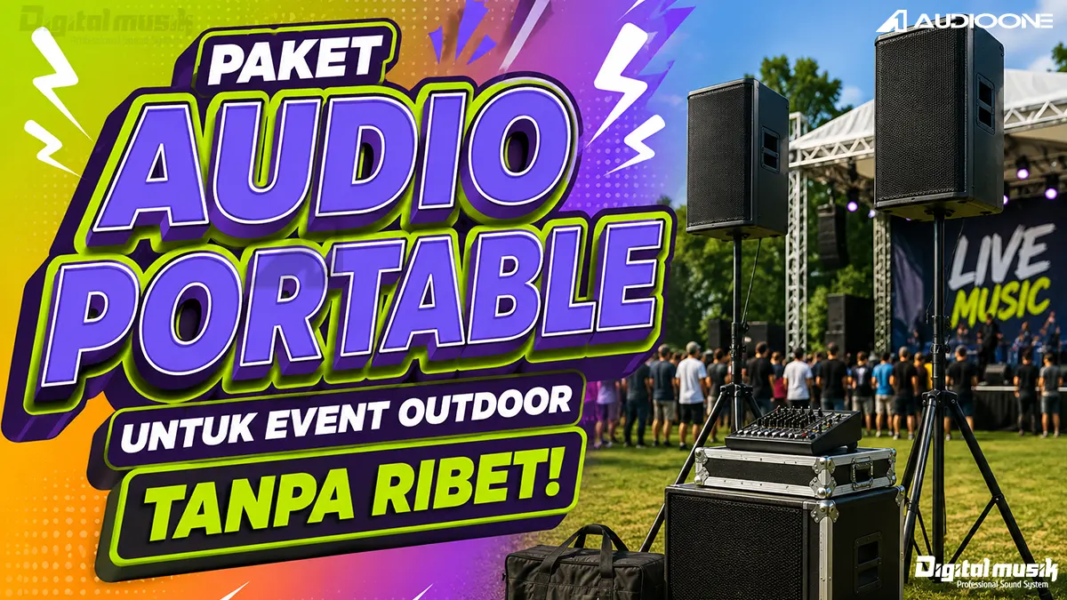 Portable Audio Package for Outdoor Events Without Hassle