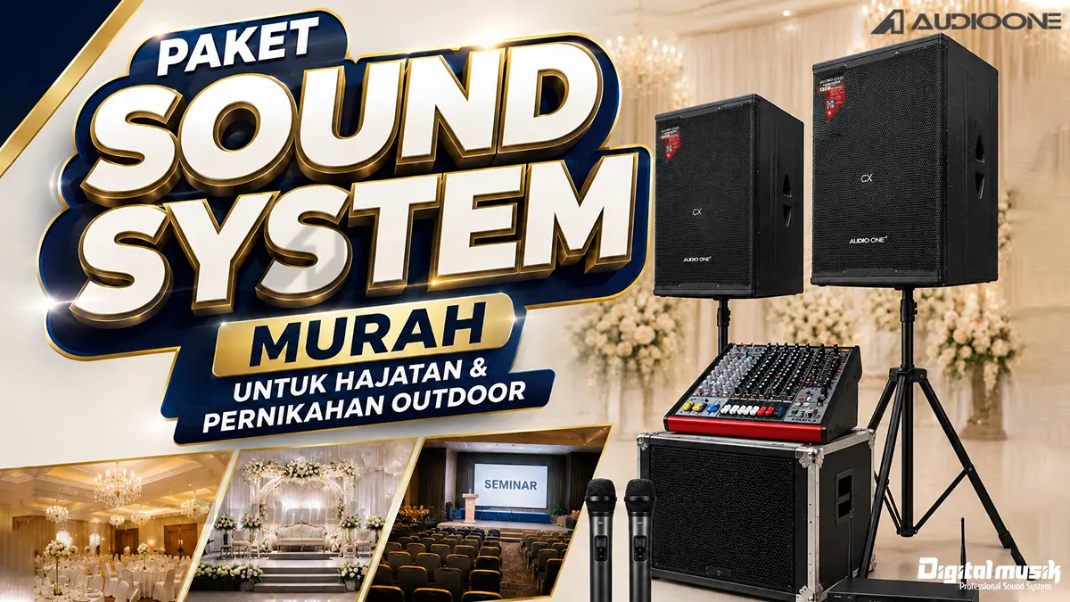 Affordable Sound System Package for Outdoor Events and Weddings