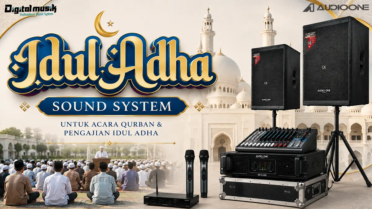 Sound System for Qurban Event and Idul Adha Recitation