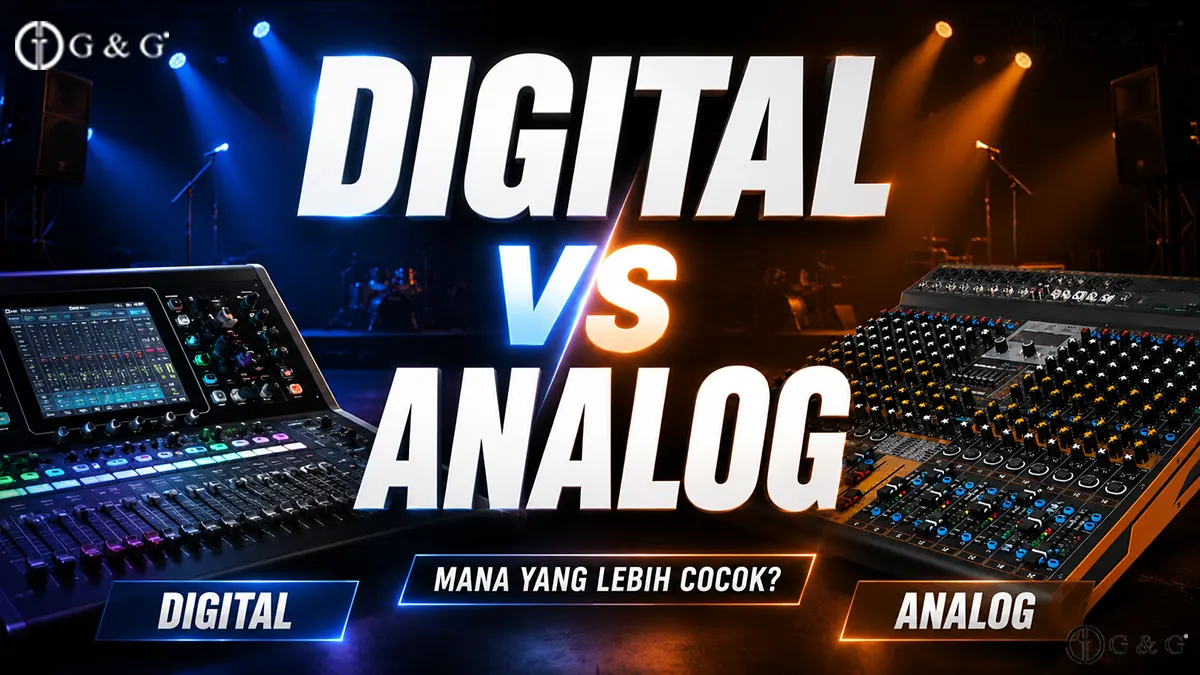 Digital Mixer vs Analog Mixer: Which One is More Suitable for Modern Events?