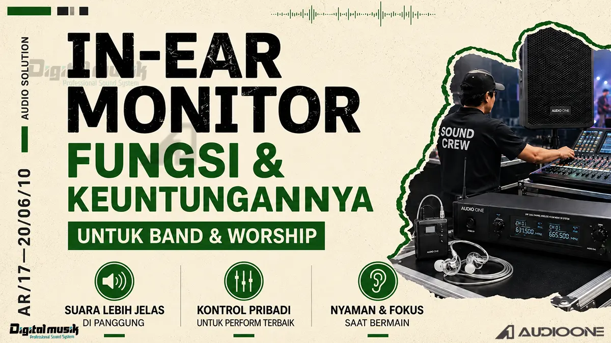 In-Ear Monitor for Bands and Worship: Functions and Benefits