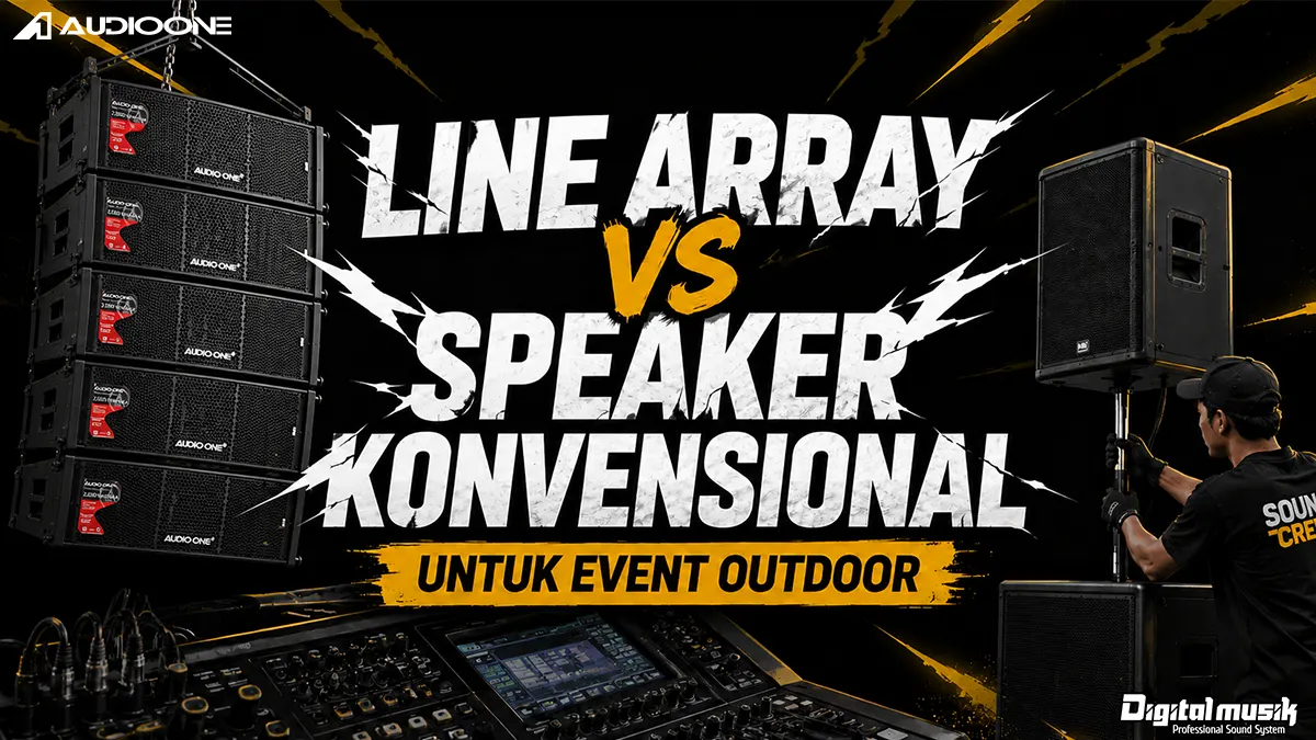Line Array vs Conventional Speakers for Outdoor Events