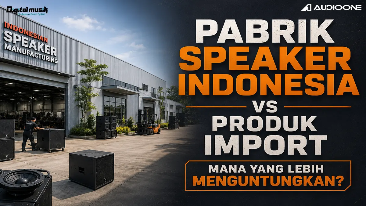 Pabrik Speaker Indonesia vs Produk Import: Mana yang Lebih Menguntungkan?