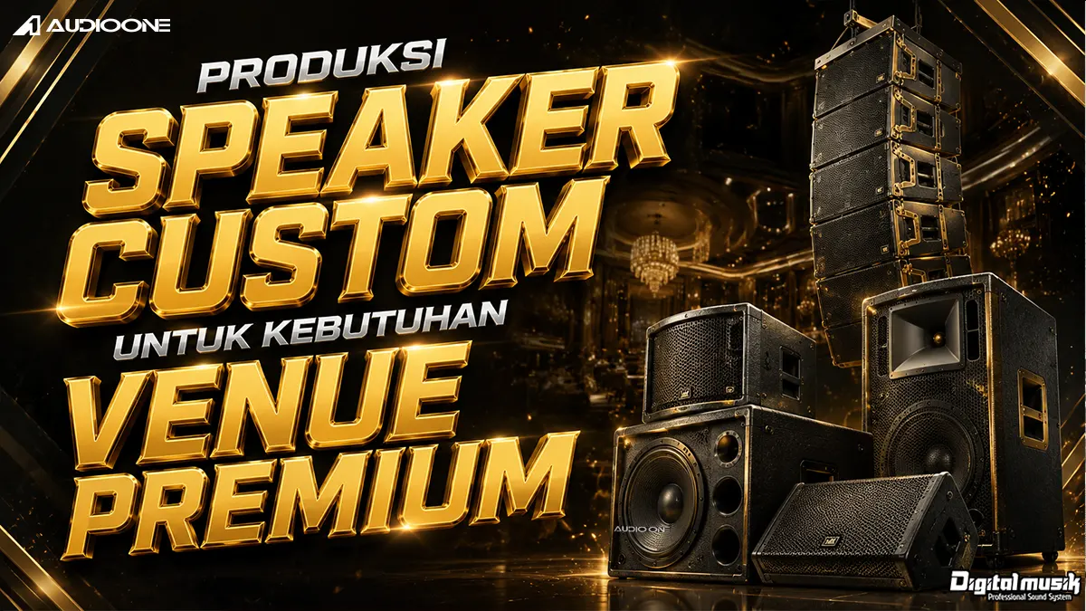Produksi Speaker Custom untuk Kebutuhan Venue Premium: Solusi Audio Profesional