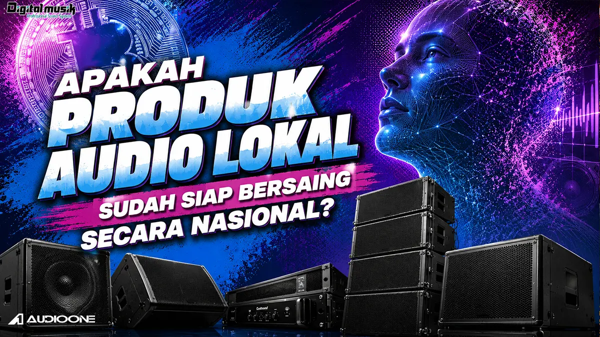 produksi speaker cabinet profesional di workshop digital musik