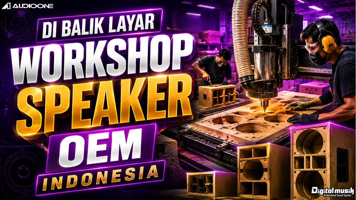 Di Balik Layar Workshop Speaker OEM Indonesia: Panduan Memilih Partner Produksi