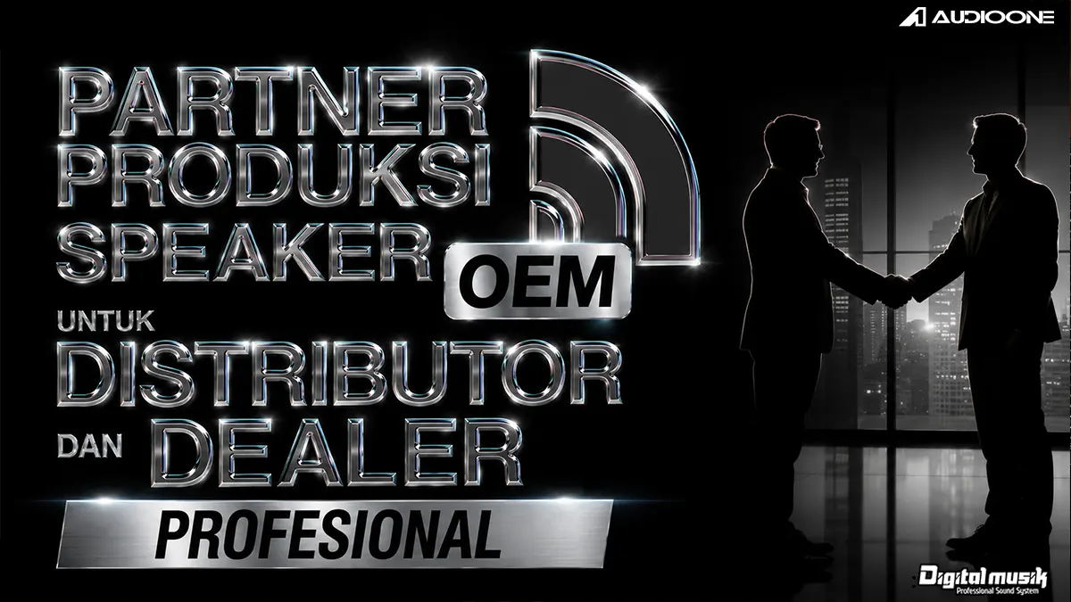 Partner Produksi Speaker OEM untuk Distributor dan Dealer Profesional