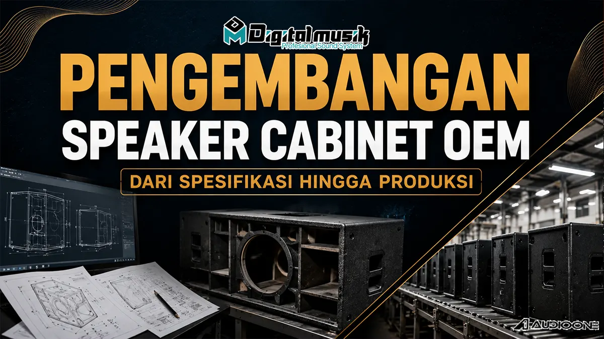 Pengembangan Speaker Cabinet OEM dari Spesifikasi hingga Produksi