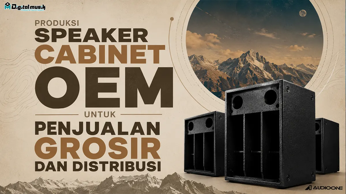 Produksi Speaker Cabinet OEM untuk Penjualan Grosir dan Distribusi