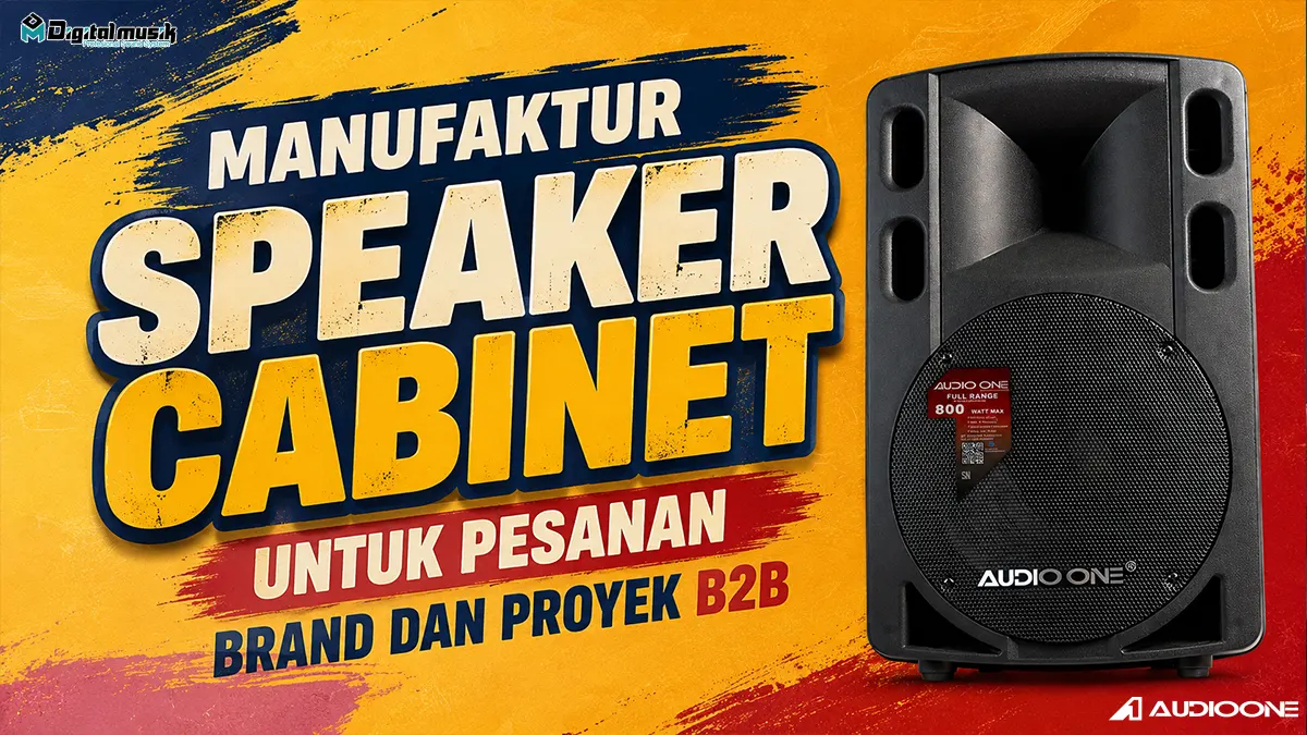 Manufaktur Speaker Cabinet untuk Pesanan Brand dan Proyek B2B